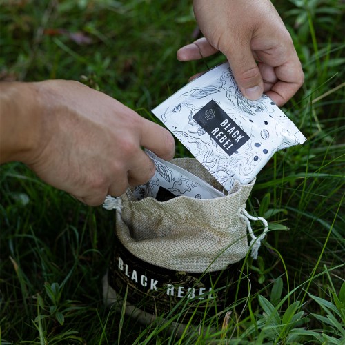 Black Rebel Kawa mielona 10 x 12 g 